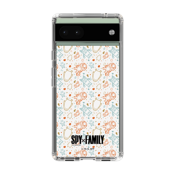 スリムプロテクションケース［ SPY×FAMILY - ぬいぐるみ - 総柄 ］
