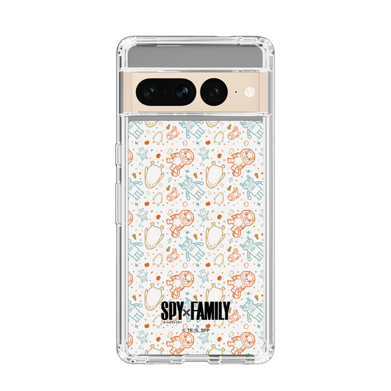 スリムプロテクションケース［ SPY×FAMILY - ぬいぐるみ - 総柄 ］