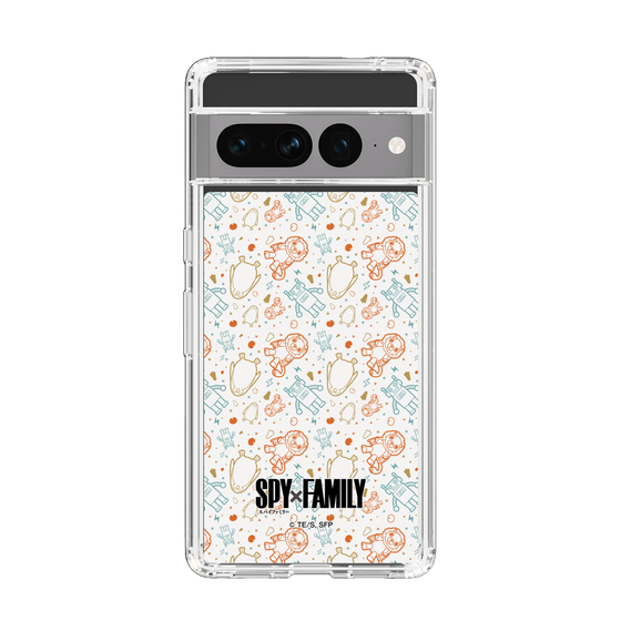 スリムプロテクションケース［ SPY×FAMILY - ぬいぐるみ - 総柄 ］