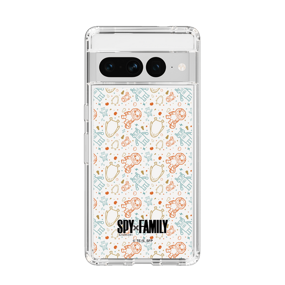 スリムプロテクションケース［ SPY×FAMILY - ぬいぐるみ - 総柄 ］