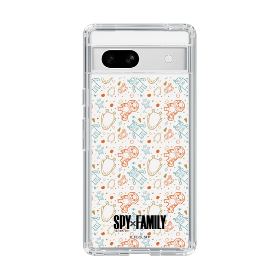 スリムプロテクションケース［ SPY×FAMILY - ぬいぐるみ - 総柄 ］