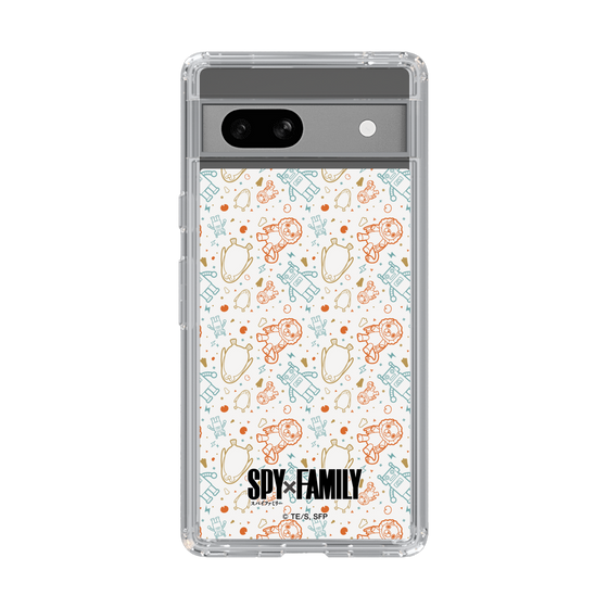 スリムプロテクションケース［ SPY×FAMILY - ぬいぐるみ - 総柄 ］
