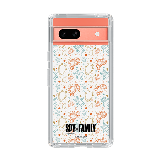 スリムプロテクションケース［ SPY×FAMILY - ぬいぐるみ - 総柄 ］