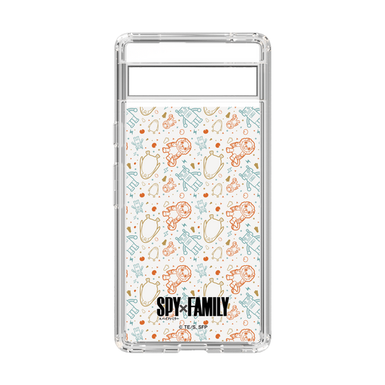 スリムプロテクションケース［ SPY×FAMILY - ぬいぐるみ - 総柄 ］