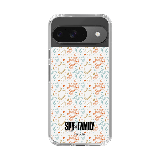 スリムプロテクションケース［ SPY×FAMILY - ぬいぐるみ - 総柄 ］