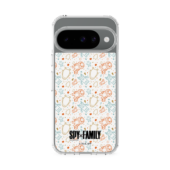 スリムプロテクションケース［ SPY×FAMILY - ぬいぐるみ - 総柄 ］