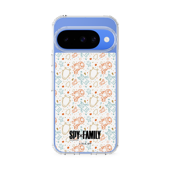 スリムプロテクションケース［ SPY×FAMILY - ぬいぐるみ - 総柄 ］