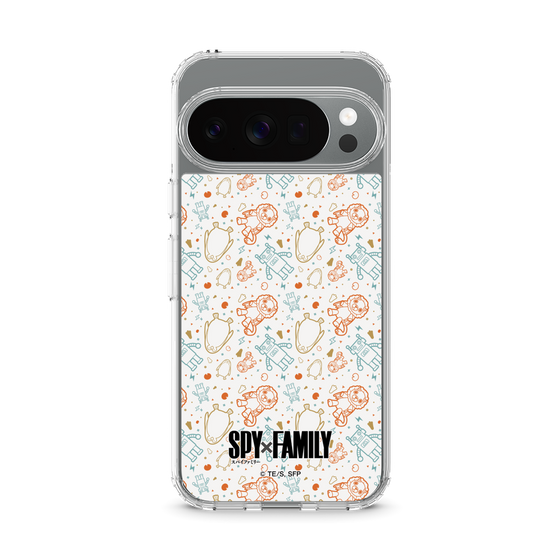 スリムプロテクションケース［ SPY×FAMILY - ぬいぐるみ - 総柄 ］