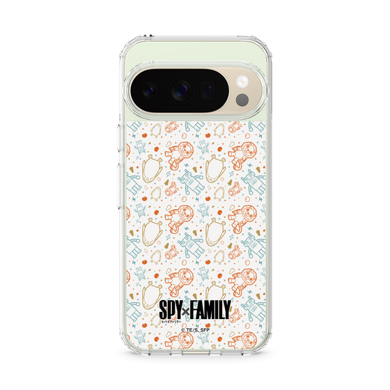 スリムプロテクションケース［ SPY×FAMILY - ぬいぐるみ - 総柄 ］