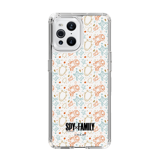 スリムプロテクションケース［ SPY×FAMILY - ぬいぐるみ - 総柄 ］