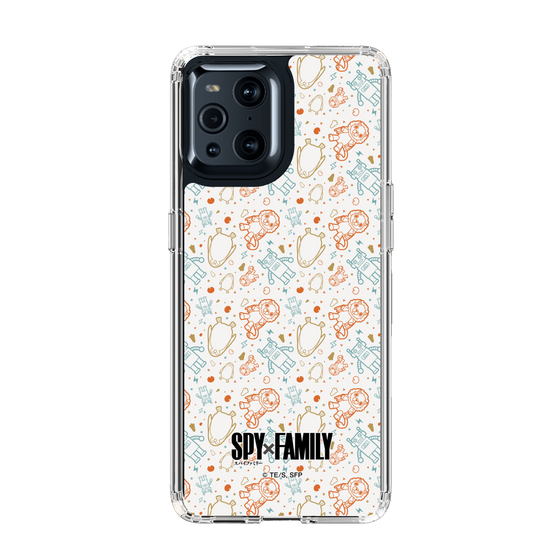 スリムプロテクションケース［ SPY×FAMILY - ぬいぐるみ - 総柄 ］
