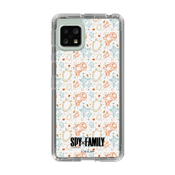 スリムプロテクションケース［ SPY×FAMILY - ぬいぐるみ - 総柄 ］