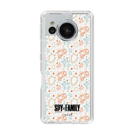 スリムプロテクションケース［ SPY×FAMILY - ぬいぐるみ - 総柄 ］