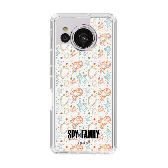スリムプロテクションケース［ SPY×FAMILY - ぬいぐるみ - 総柄 ］
