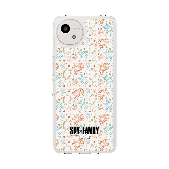 スリムプロテクションケース［ SPY×FAMILY - ぬいぐるみ - 総柄 ］