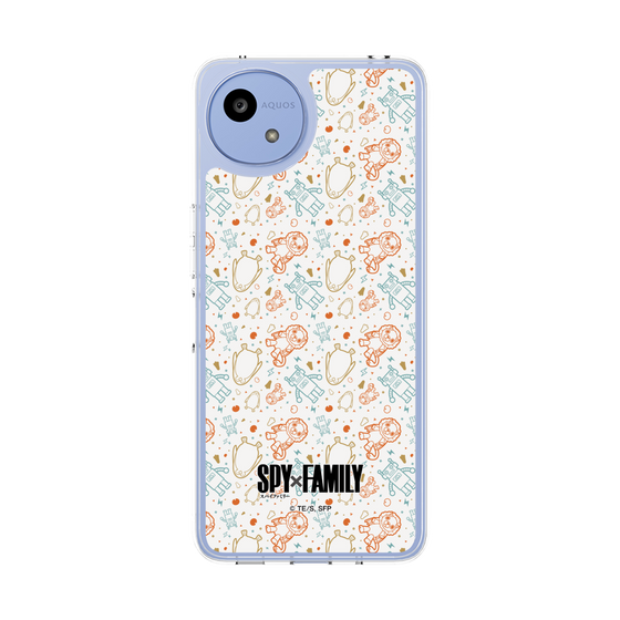 スリムプロテクションケース［ SPY×FAMILY - ぬいぐるみ - 総柄 ］