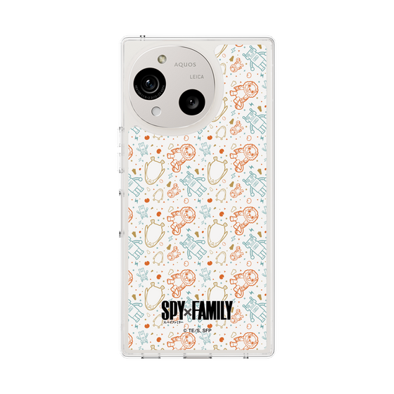 スリムプロテクションケース［ SPY×FAMILY - ぬいぐるみ - 総柄 ］