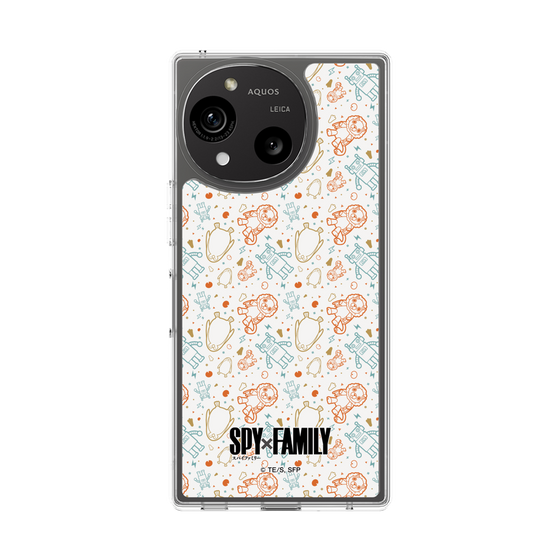 スリムプロテクションケース［ SPY×FAMILY - ぬいぐるみ - 総柄 ］