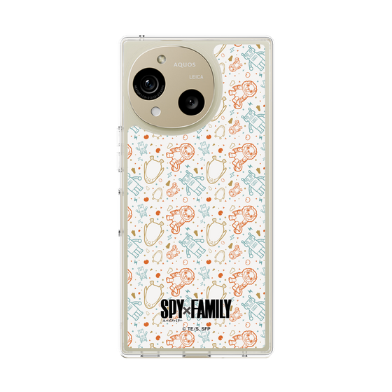 スリムプロテクションケース［ SPY×FAMILY - ぬいぐるみ - 総柄 ］