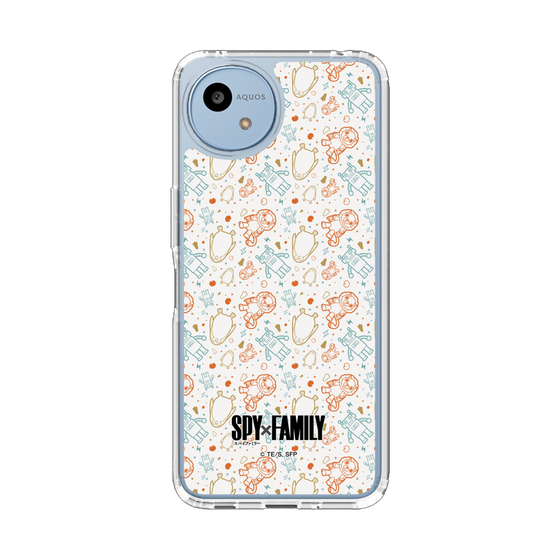 スリムプロテクションケース［ SPY×FAMILY - ぬいぐるみ - 総柄 ］