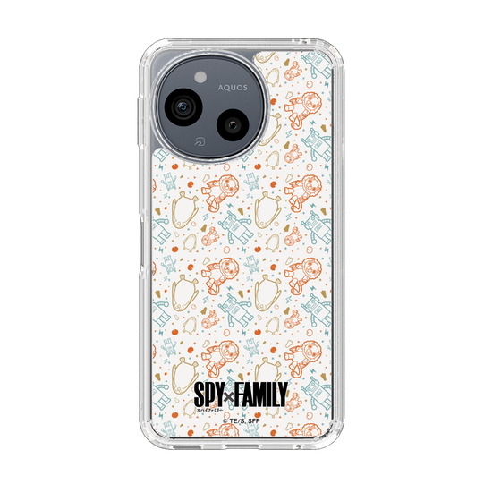 スリムプロテクションケース［ SPY×FAMILY - ぬいぐるみ - 総柄 ］