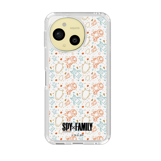 スリムプロテクションケース［ SPY×FAMILY - ぬいぐるみ - 総柄 ］