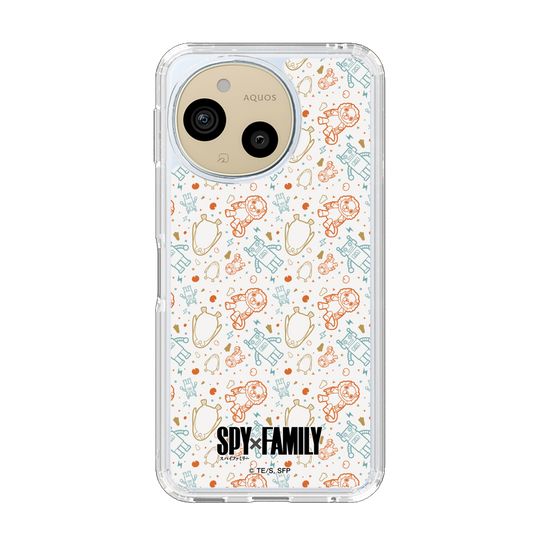 スリムプロテクションケース［ SPY×FAMILY - ぬいぐるみ - 総柄 ］