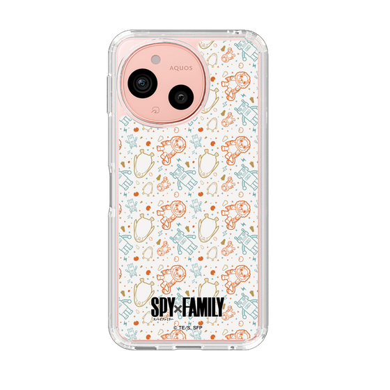 スリムプロテクションケース［ SPY×FAMILY - ぬいぐるみ - 総柄 ］
