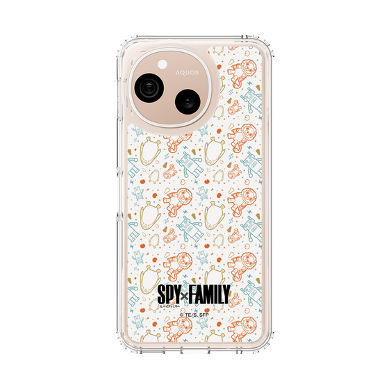 スリムプロテクションケース［ SPY×FAMILY - ぬいぐるみ - 総柄 ］