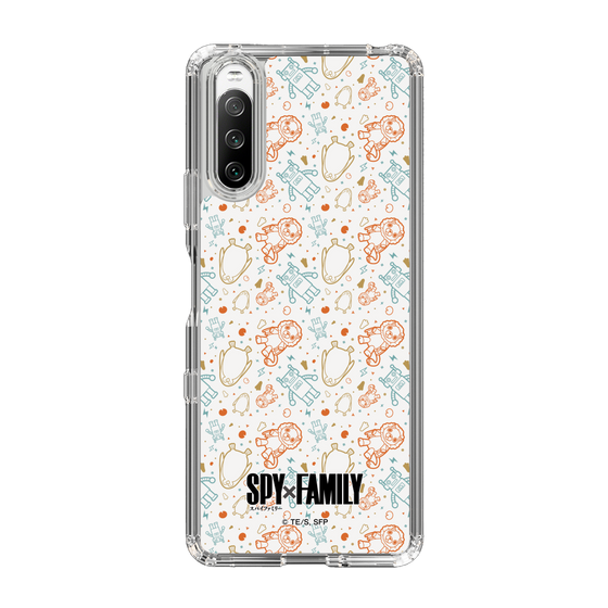 スリムプロテクションケース［ SPY×FAMILY - ぬいぐるみ - 総柄 ］