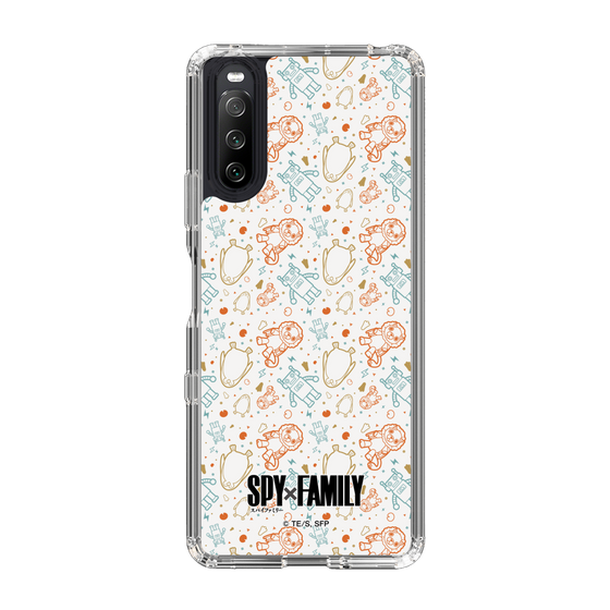 スリムプロテクションケース［ SPY×FAMILY - ぬいぐるみ - 総柄 ］