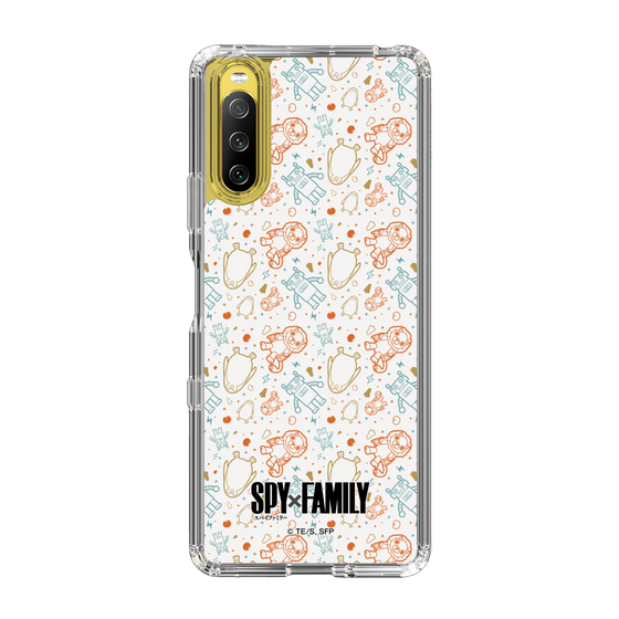 スリムプロテクションケース［ SPY×FAMILY - ぬいぐるみ - 総柄 ］