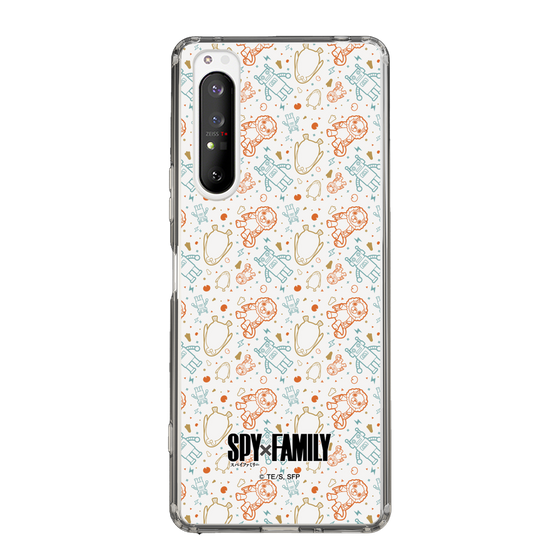 スリムプロテクションケース［ SPY×FAMILY - ぬいぐるみ - 総柄 ］