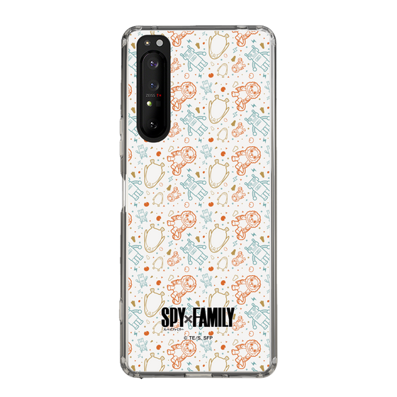 スリムプロテクションケース［ SPY×FAMILY - ぬいぐるみ - 総柄 ］