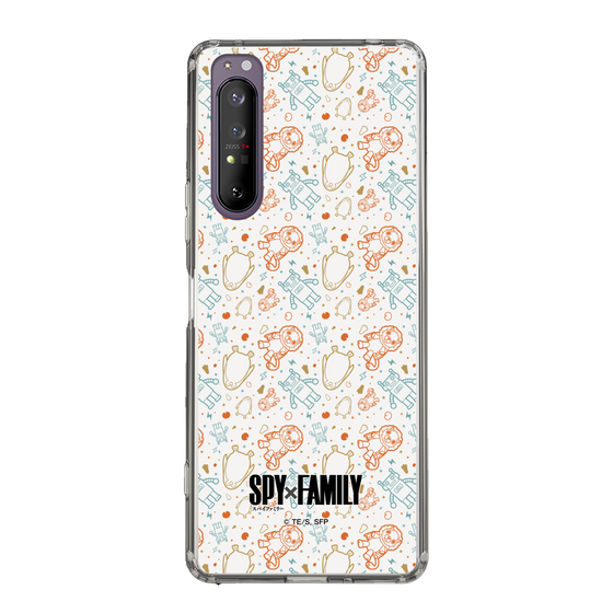 スリムプロテクションケース［ SPY×FAMILY - ぬいぐるみ - 総柄 ］