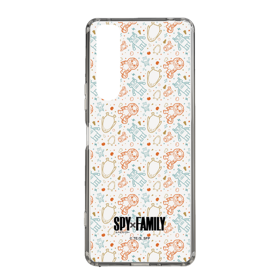スリムプロテクションケース［ SPY×FAMILY - ぬいぐるみ - 総柄 ］