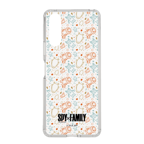 スリムプロテクションケース［ SPY×FAMILY - ぬいぐるみ - 総柄 ］