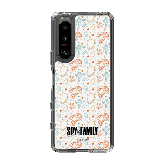 スリムプロテクションケース［ SPY×FAMILY - ぬいぐるみ - 総柄 ］