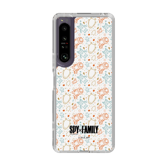 スリムプロテクションケース［ SPY×FAMILY - ぬいぐるみ - 総柄 ］