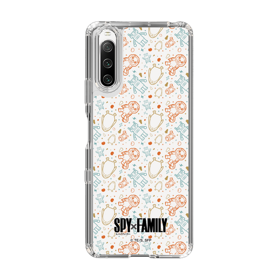 スリムプロテクションケース［ SPY×FAMILY - ぬいぐるみ - 総柄 ］