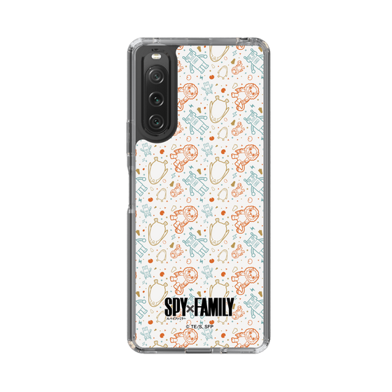 スリムプロテクションケース［ SPY×FAMILY - ぬいぐるみ - 総柄 ］