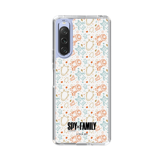 スリムプロテクションケース［ SPY×FAMILY - ぬいぐるみ - 総柄 ］
