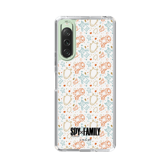 スリムプロテクションケース［ SPY×FAMILY - ぬいぐるみ - 総柄 ］