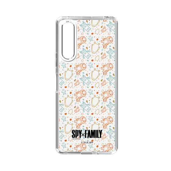 スリムプロテクションケース［ SPY×FAMILY - ぬいぐるみ - 総柄 ］
