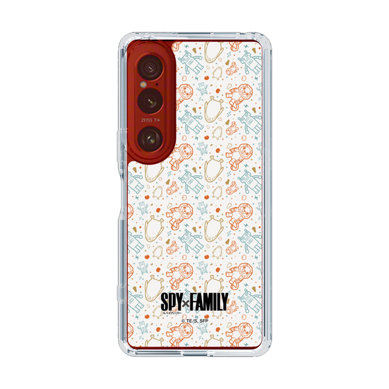スリムプロテクションケース［ SPY×FAMILY - ぬいぐるみ - 総柄 ］