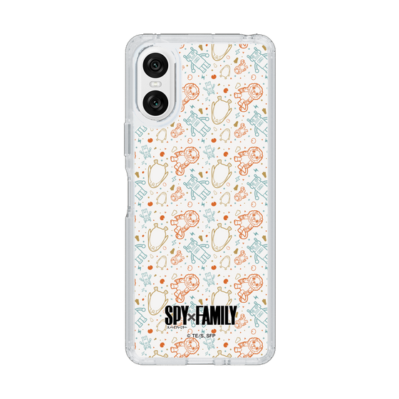 スリムプロテクションケース［ SPY×FAMILY - ぬいぐるみ - 総柄 ］