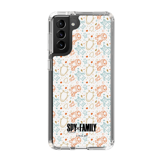 スリムプロテクションケース［ SPY×FAMILY - ぬいぐるみ - 総柄 ］