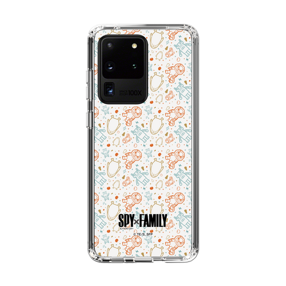 スリムプロテクションケース［ SPY×FAMILY - ぬいぐるみ - 総柄 ］