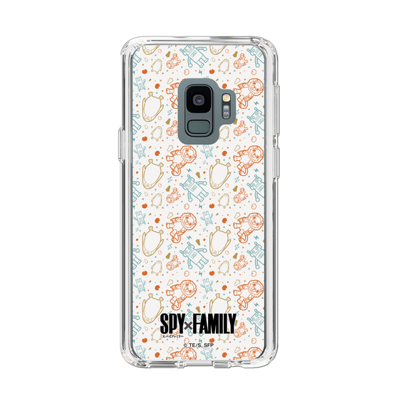 スリムプロテクションケース［ SPY×FAMILY - ぬいぐるみ - 総柄 ］