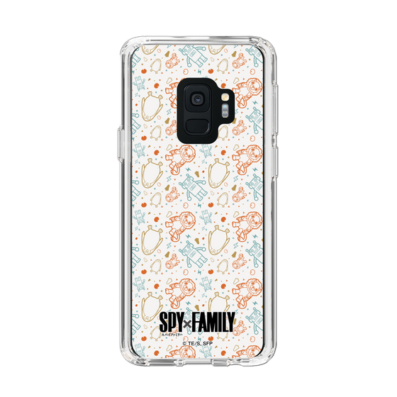 スリムプロテクションケース［ SPY×FAMILY - ぬいぐるみ - 総柄 ］